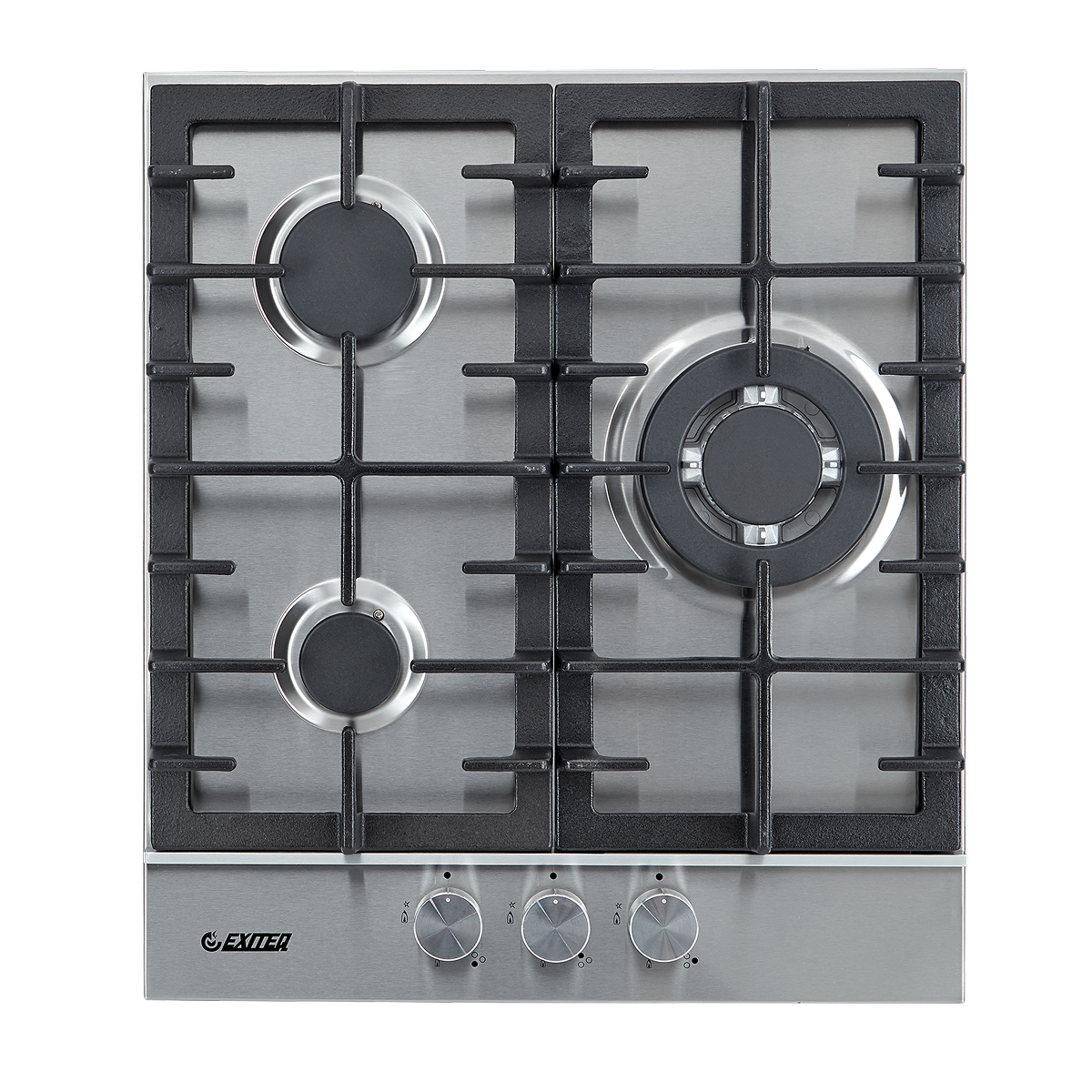 9283386 Газовая варочная поверхность EXITEQ EXH-206 inox STDN-0030870