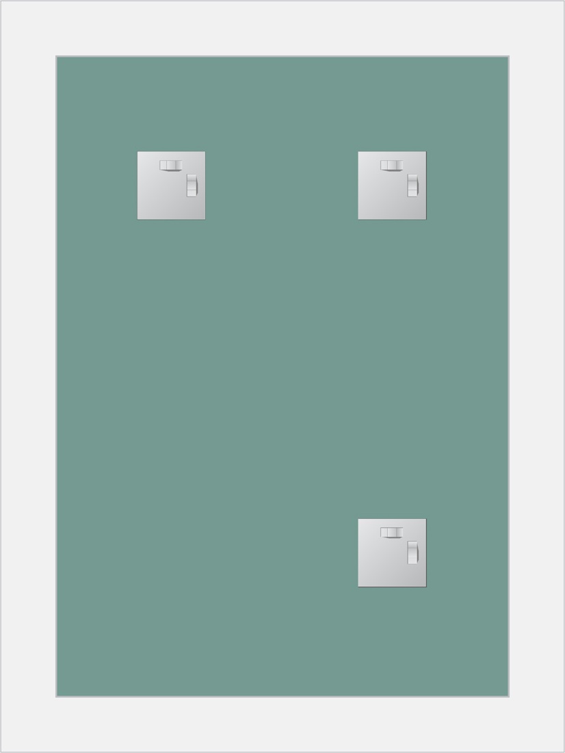 BY 0418 Зеркало с матированием EVOFORM Fashion - Вид №2