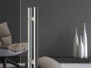 Прозрачное стекло с текстурой