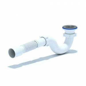 Сифон для душ.поддона 1 1/2х40 с гибкой трубой 40х50 Е115 АНИ E115