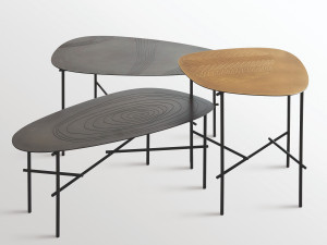 Металлический журнальный столик