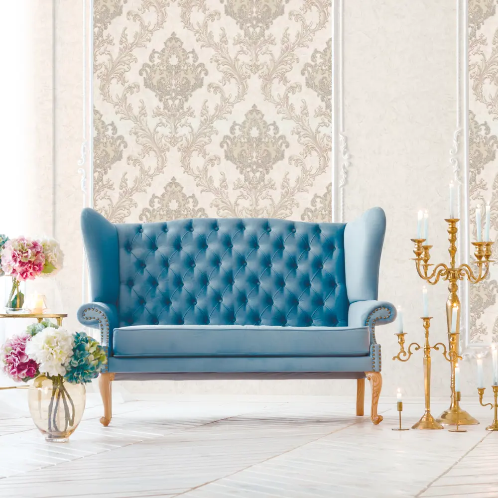 Обои флизелиновые Артекс Джардино бежевые 1.06 м 10386-03 STLM-2066379 - Вид №2