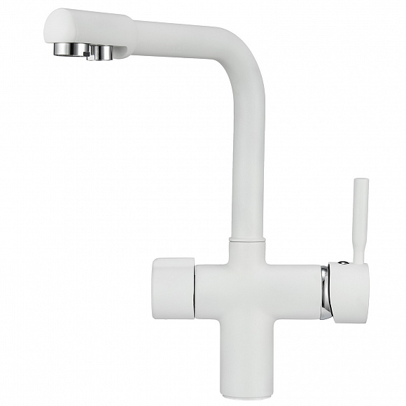 2088, АРКТИК (БЕЛЫЙ), СМЕСИТЕЛЬ КУХОННЫЙ GRANULA 2088-ST27 - Вид №1