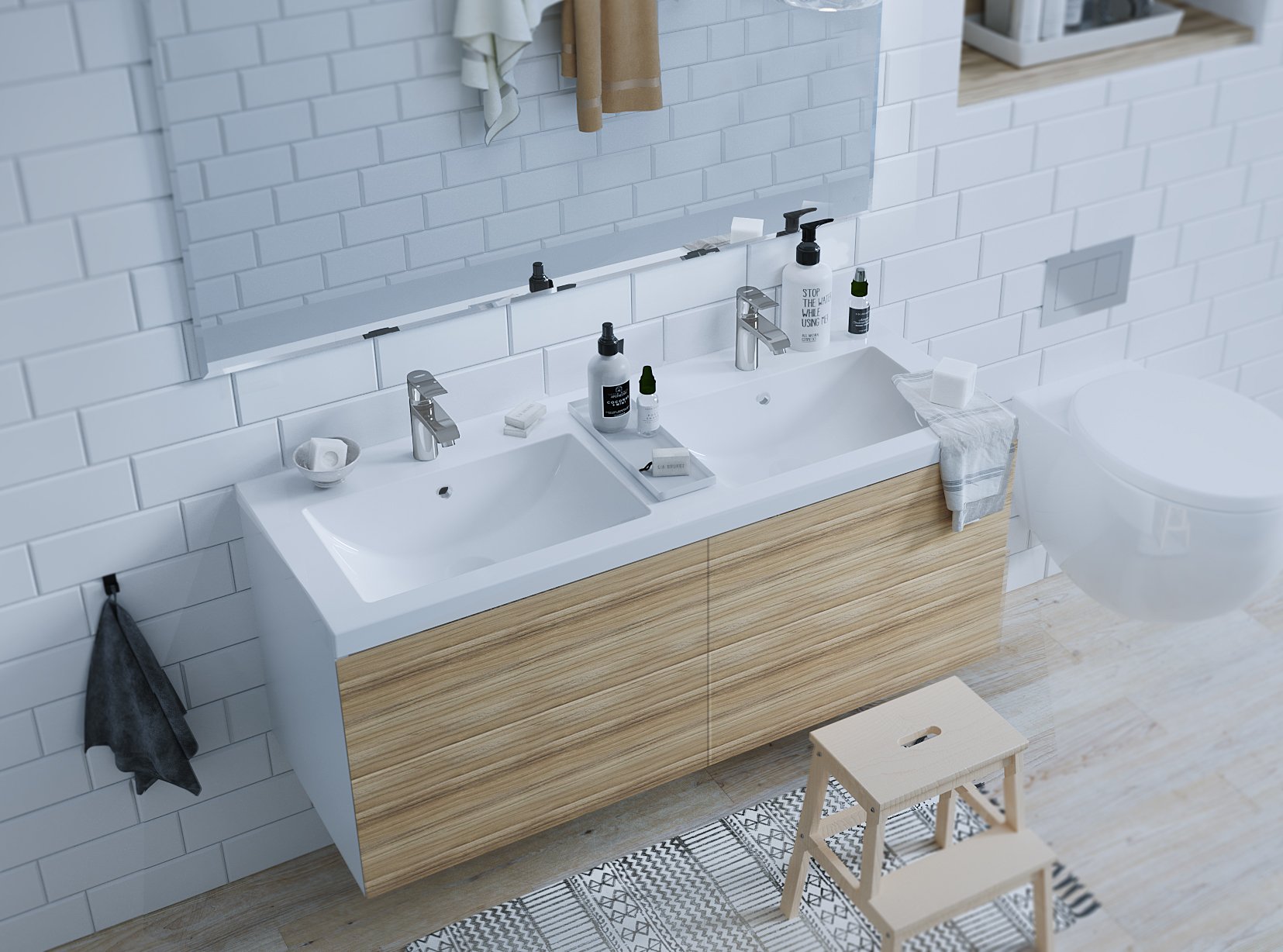 Раковина Duo 120 Polytitan 1 Marka У99050 - Вид №2