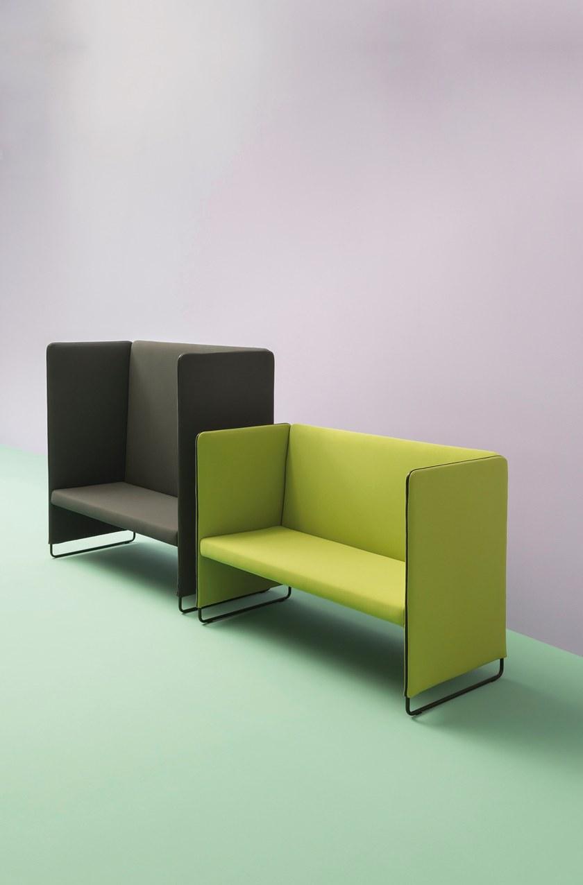 Pedrali 2-х местный диван с высокой спинкой Zippo Zip2p/140 - Вид №5