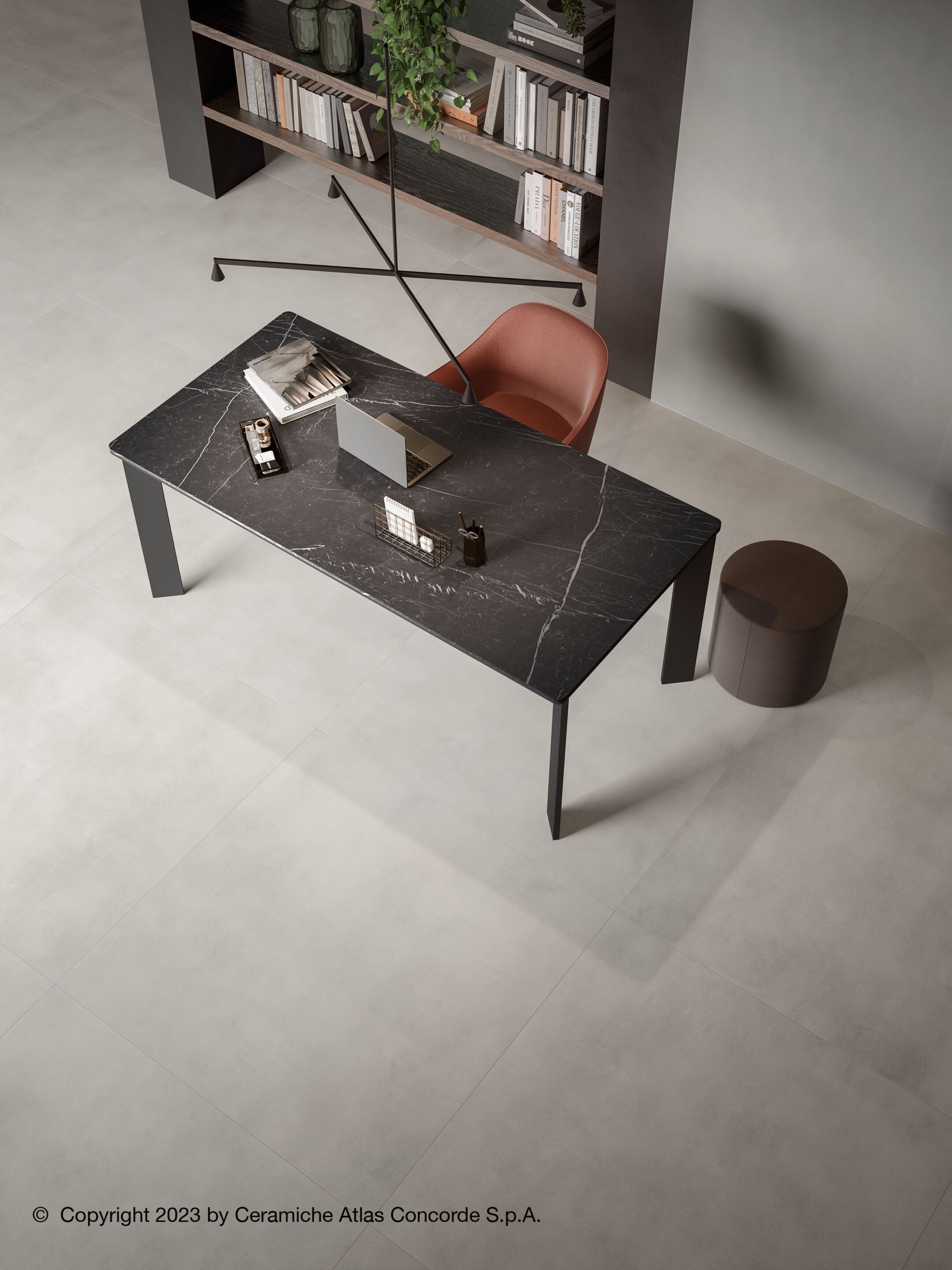 Пол / керамогранит с эффектом цемента Atlas Concorde Boost Balance ARCH-00002208 - Вид №17