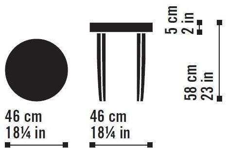 Very Wood Круглый деревянный журнальный столик Onda sun-id-1375900 - Вид №3
