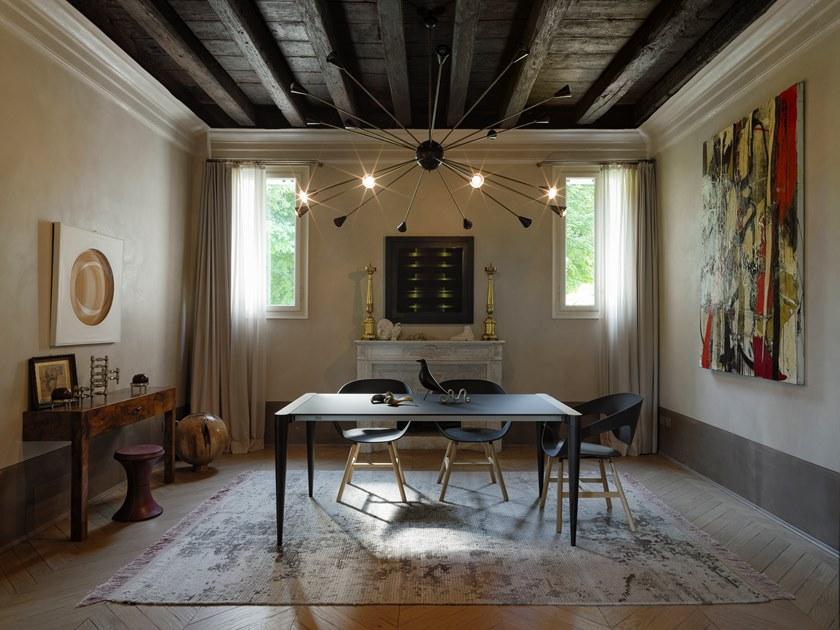 Casamania & Horm Раздвижной прямоугольный стол из феникса и металла sun-id-1492721 - Вид №6