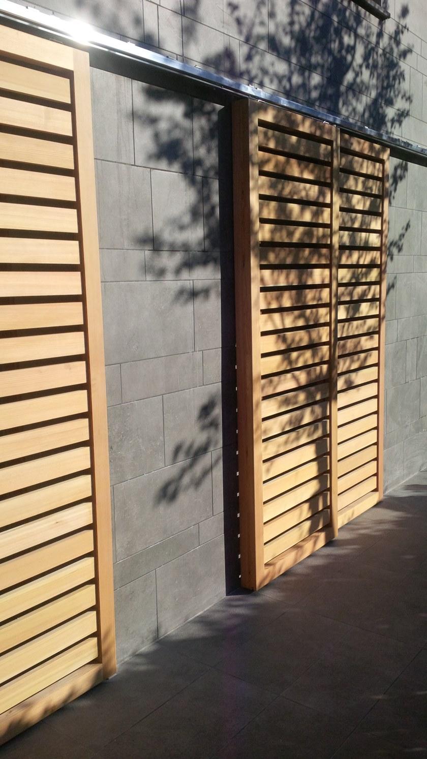 PACUR Раздвижные солнцезащитные ставни  S30-50  - Вид №9