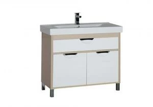 Тумба под раковину Aquanet Гретта 100 светлый дуб