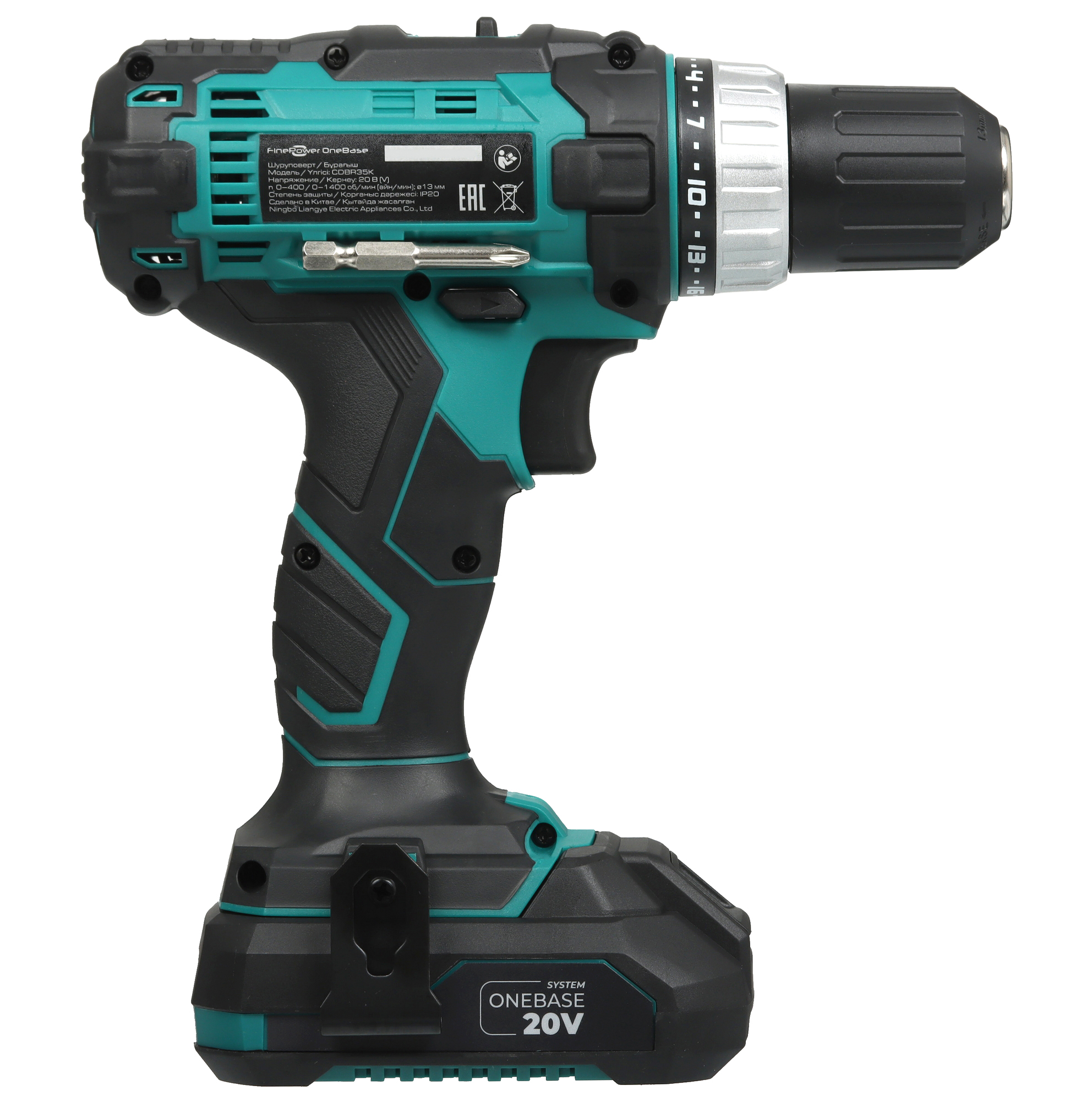 Дрель-шуруповерт FinePower CDBR35K OneBase20 5088947 STDN-0077731 - Вид №1