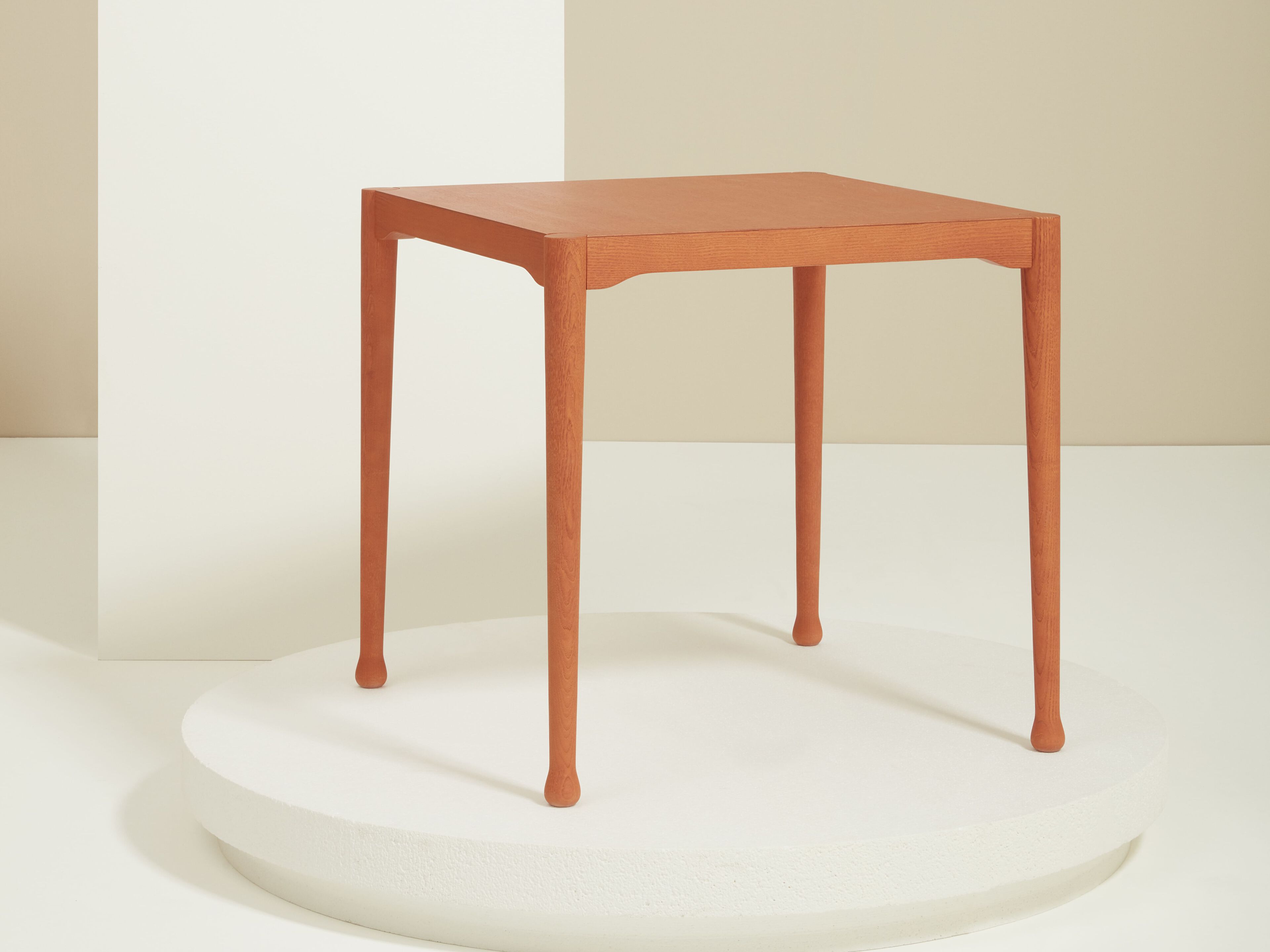 Квадратный обеденный стол из ясеня Billiani Frisée ARCH-00038412 - Вид №1