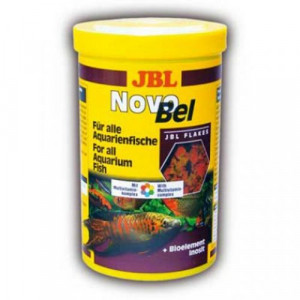 УТ0016919 Корм для рыб NovoBel Основной в форме хлопьев для всех аквариумных рыб 100мл (16г) JBL