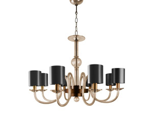 Люстра ручной работы из муранского стекла