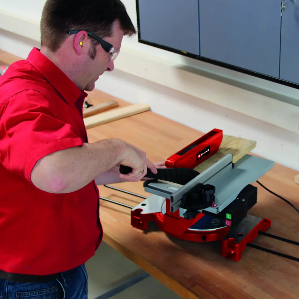 Торцовочная пила Einhell TC-MS 2112 T, 210 мм, 1200 Вт STLM-2106545 - Вид №7