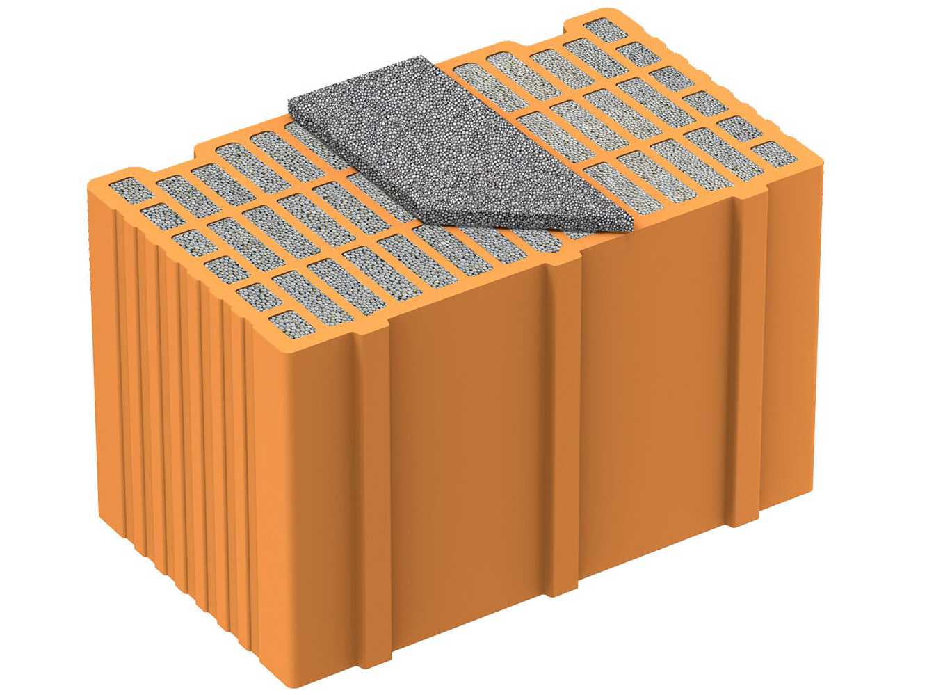 Теплоизоляционный кирпичный блок Fornaci Laterizi Danesi Normablok плюс CAM ARCH-00034617 - Вид №1