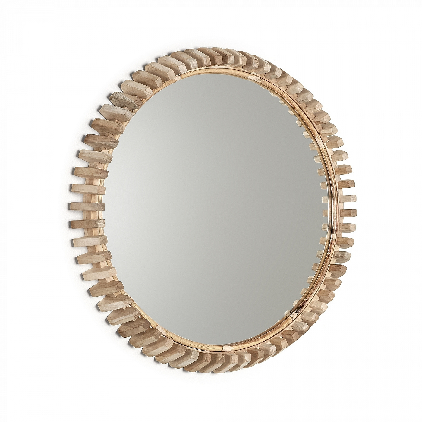 068902 Зеркало Porter 52Ø тик La Forma Polke  - Вид №1