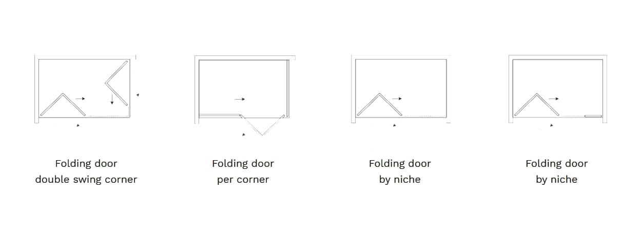 Алюминиевая и стеклянная душевая кабина с раздвижной дверью TAMANACO TPS35 ARCH-00116383 - Вид №8