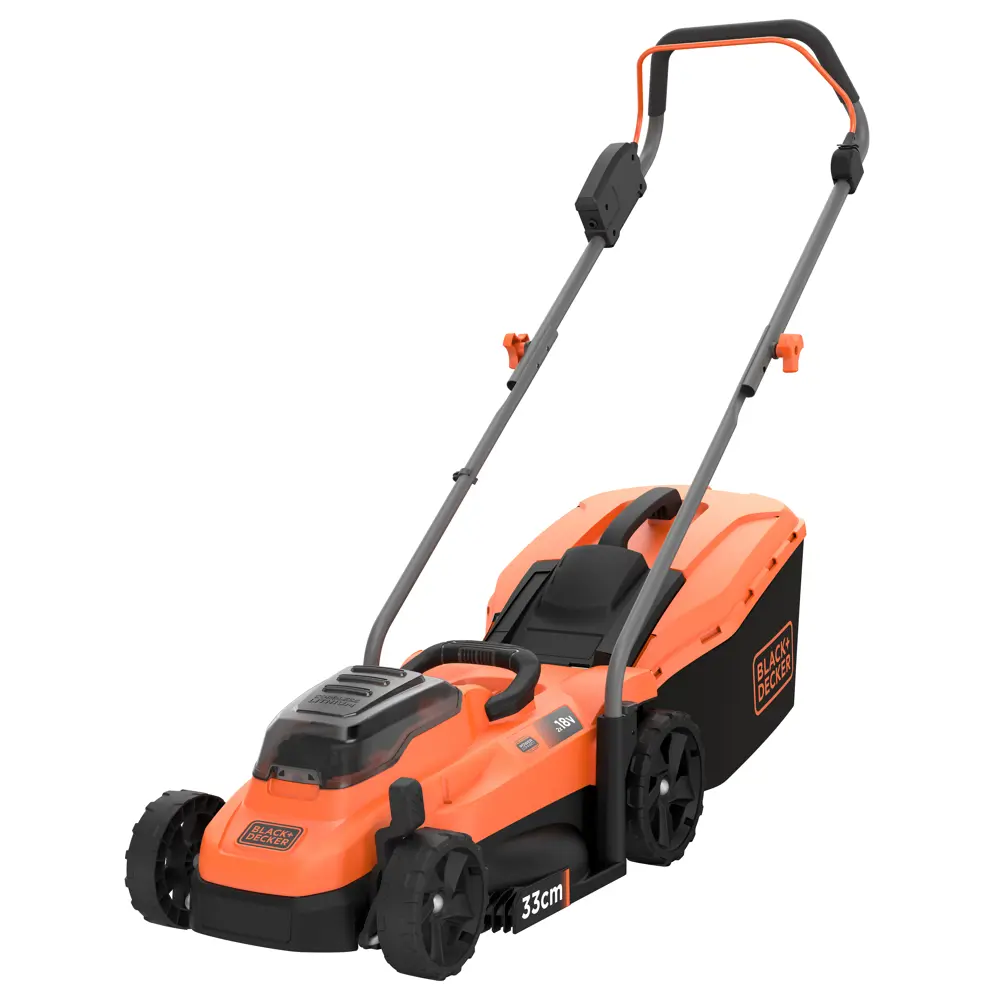 Газонокосилка аккумуляторная Black Decker 36 В 33 см 2x2.5 Ач АКБ и ЗУ входит в комплект BLACK + DECKER STLM-2076358 - Вид №3