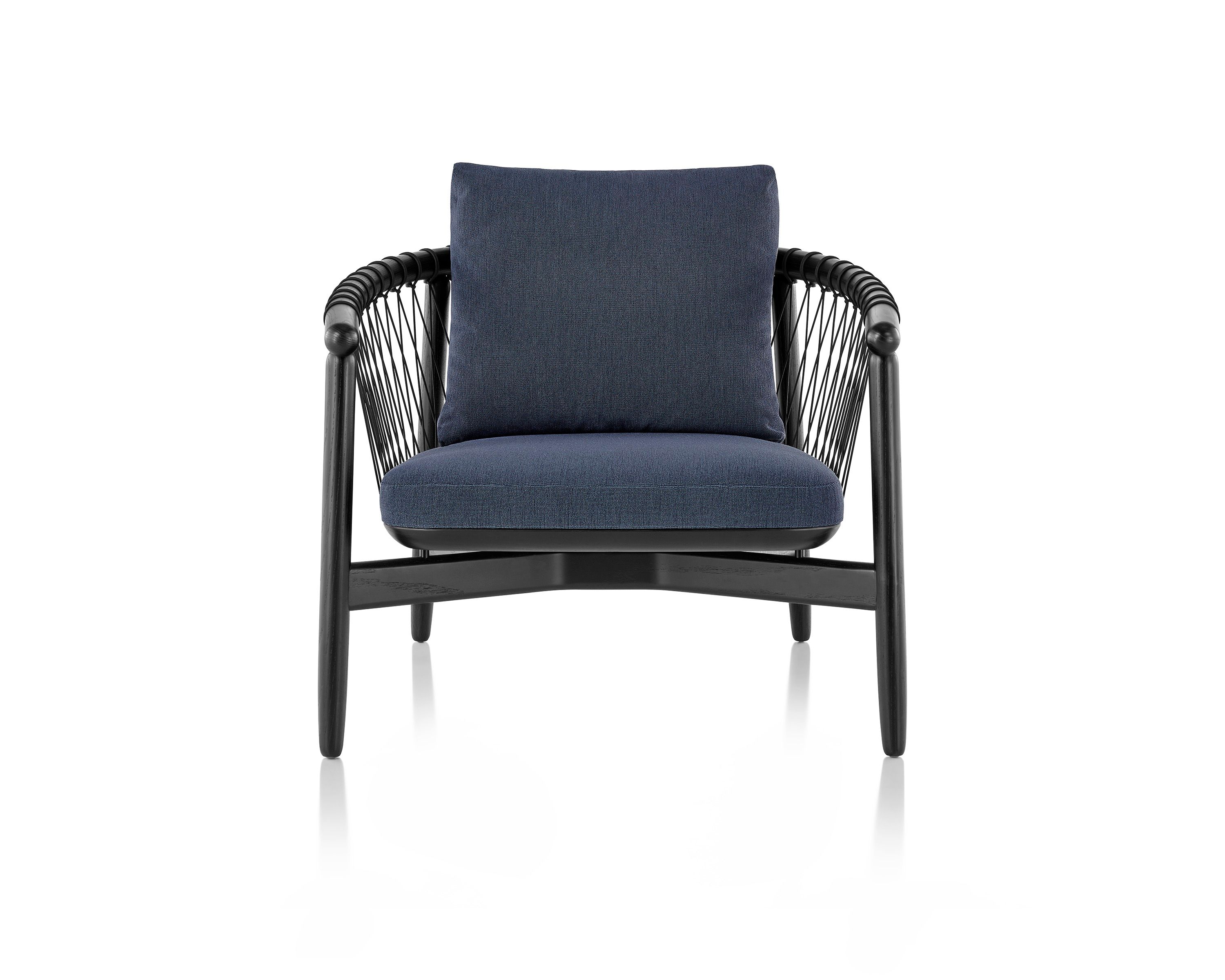 Кресло из дерева и ткани с подлокотниками Herman Miller Crosshatch ARCH-00123148 - Вид №27