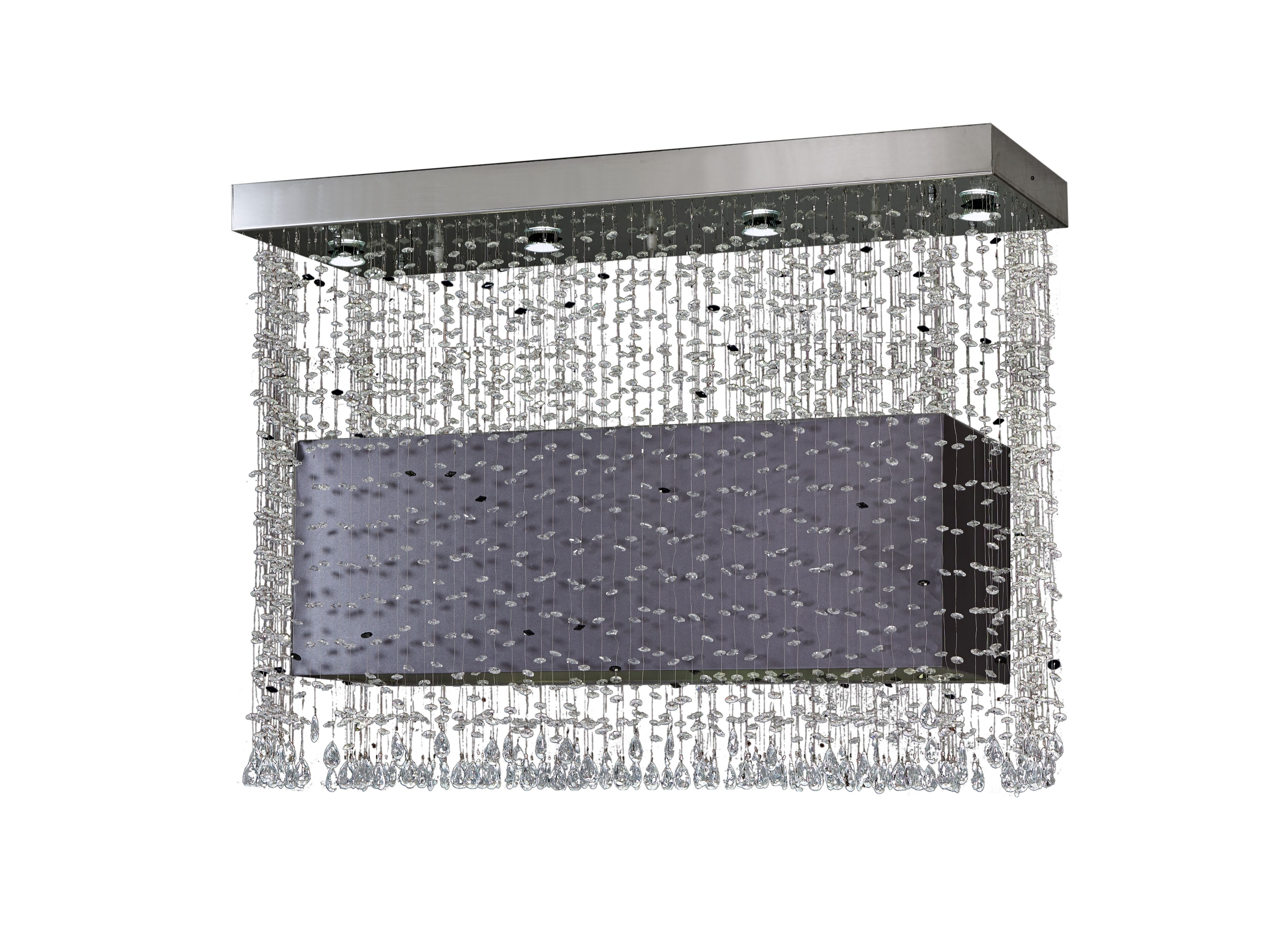 Подвесной светильник из нержавеющей стали с кристаллами K-Lighting AQUARIO ARCH-00052503