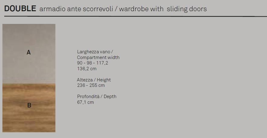 Gruppo Tomasella Модульный шкаф-купе с раздвижными дверцами sun-id-1386365 - Вид №2