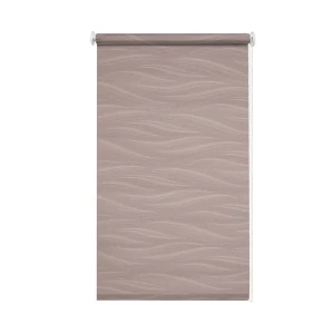 Штора рулонная «Муар», 160х175 см, цвет розовый антик