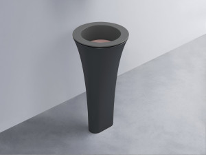 AMLA45-CM+AMPILT-CP+AMCOLT-BA Раковина Amedeo Tondo отдельностоящая cielo Enjoy + Amedeo