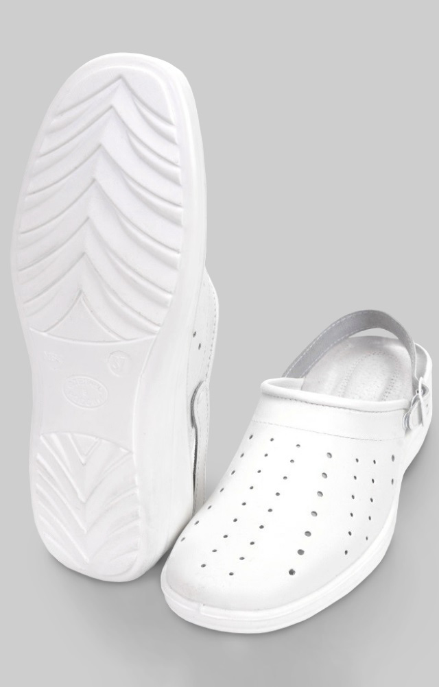 60953 Туфли Сабо "Шарм" женские белые  Медицинская обувь размер 38 Спецодежда  - Вид №2