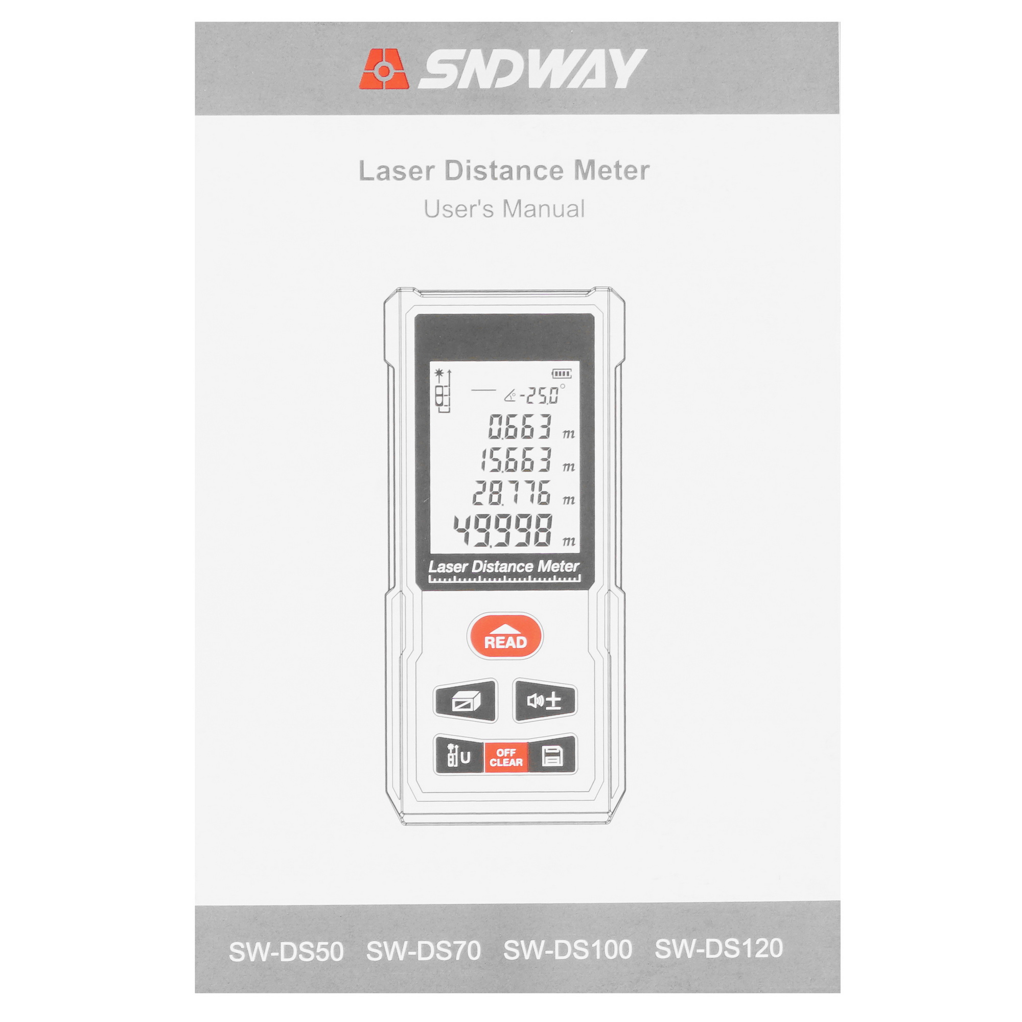 Лазерный дальномер SNDWAY DS120 9178473 STDN-0094976 - Вид №5