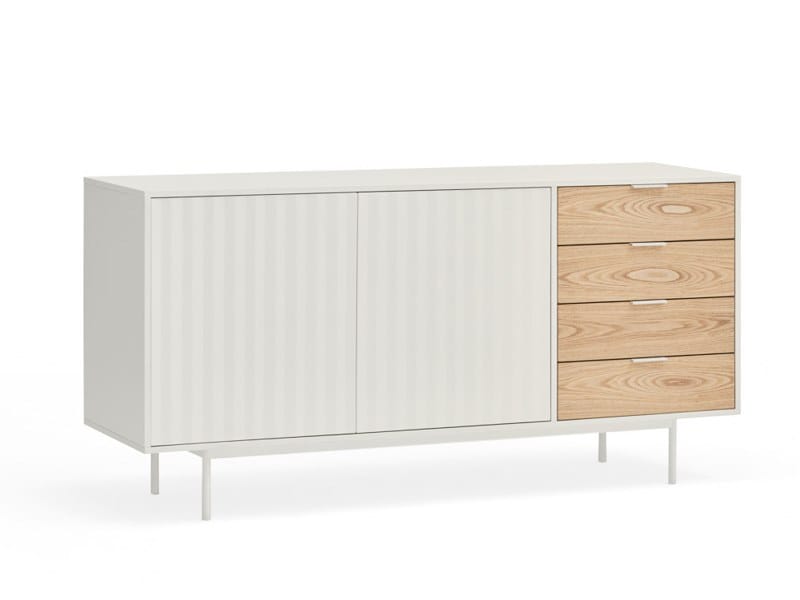 Шкаф из МДФ с распашными дверцами и ящиками TEULAT Sierra ARCH-00015967 - Вид №9