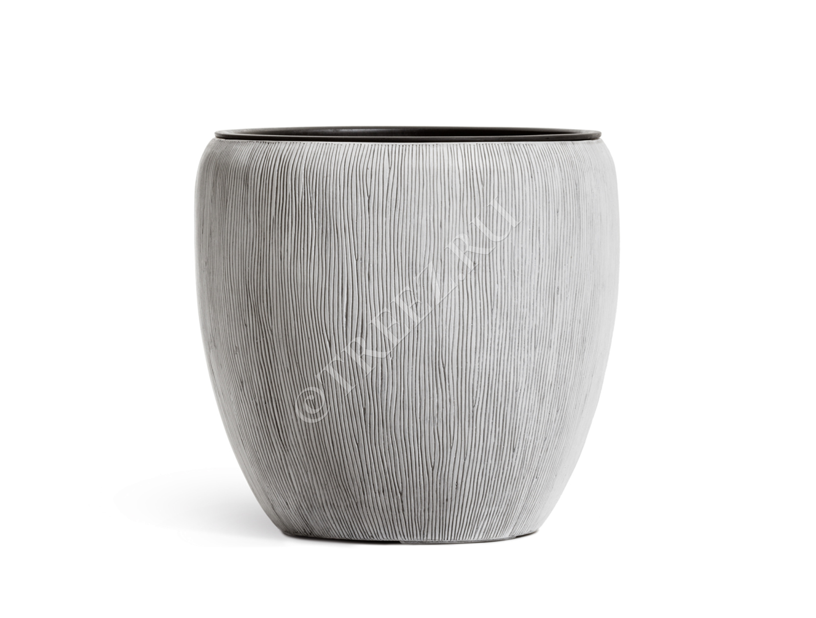 41.3320-06-044-IVR-49 Кашпо  Effectory - серия Wow - Конус-Чаша - Слоновая кость Цветочная коллекция  - Вид №2