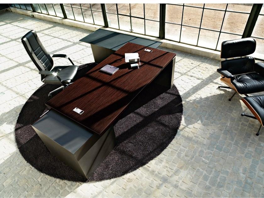 Sinetica Угловой модульный письменный стол из дерева Ego sun-id-1361366 - Вид №6