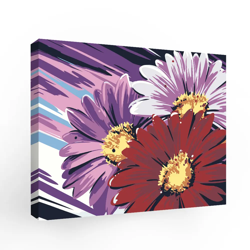 Картина по номерам Герберы 40х30 см FBRUSH STLM-2091350 - Вид №1