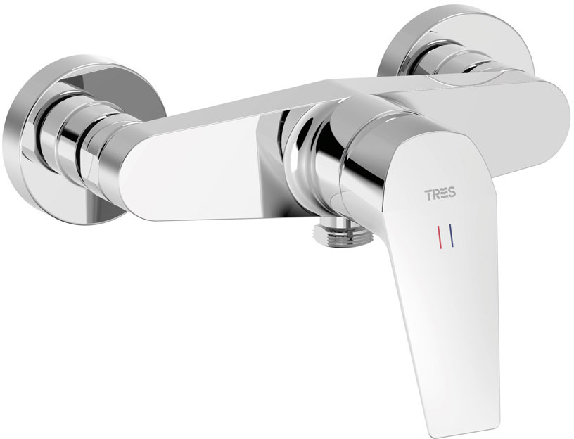 CANIGÓ Wall-mounted single-handle shower mixer tap-21726701 TRES