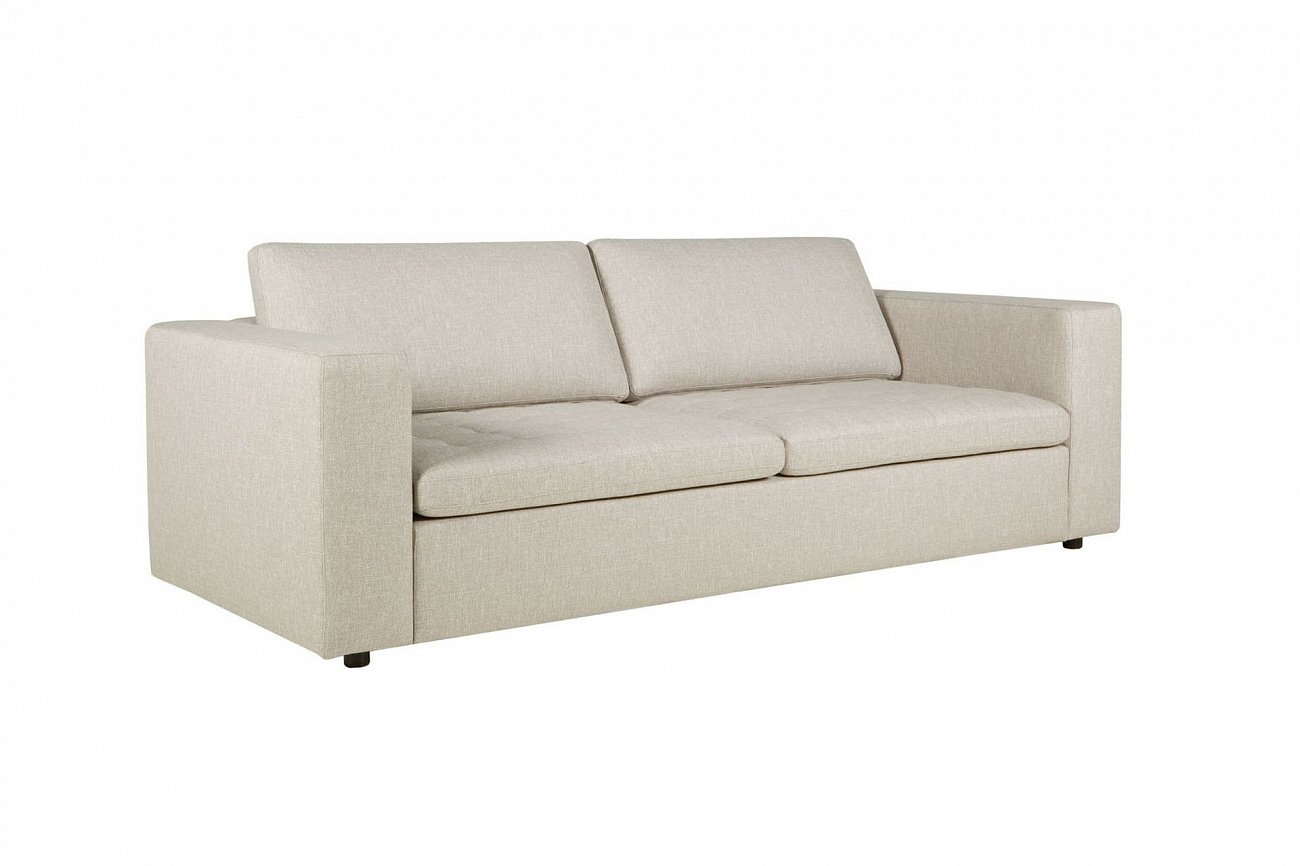 Диван Vario quilted прямой серо-бежевый SITS VARIO QUILTED 192398 Бежевый;молочный  - Вид №1