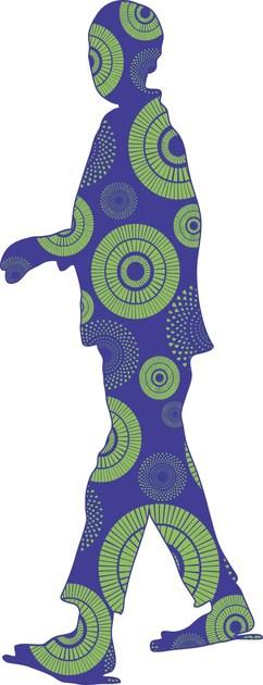 CONCEPTUWALL Декор из клейкой ткани Silhouettes sun-id-1391006 - Вид №15