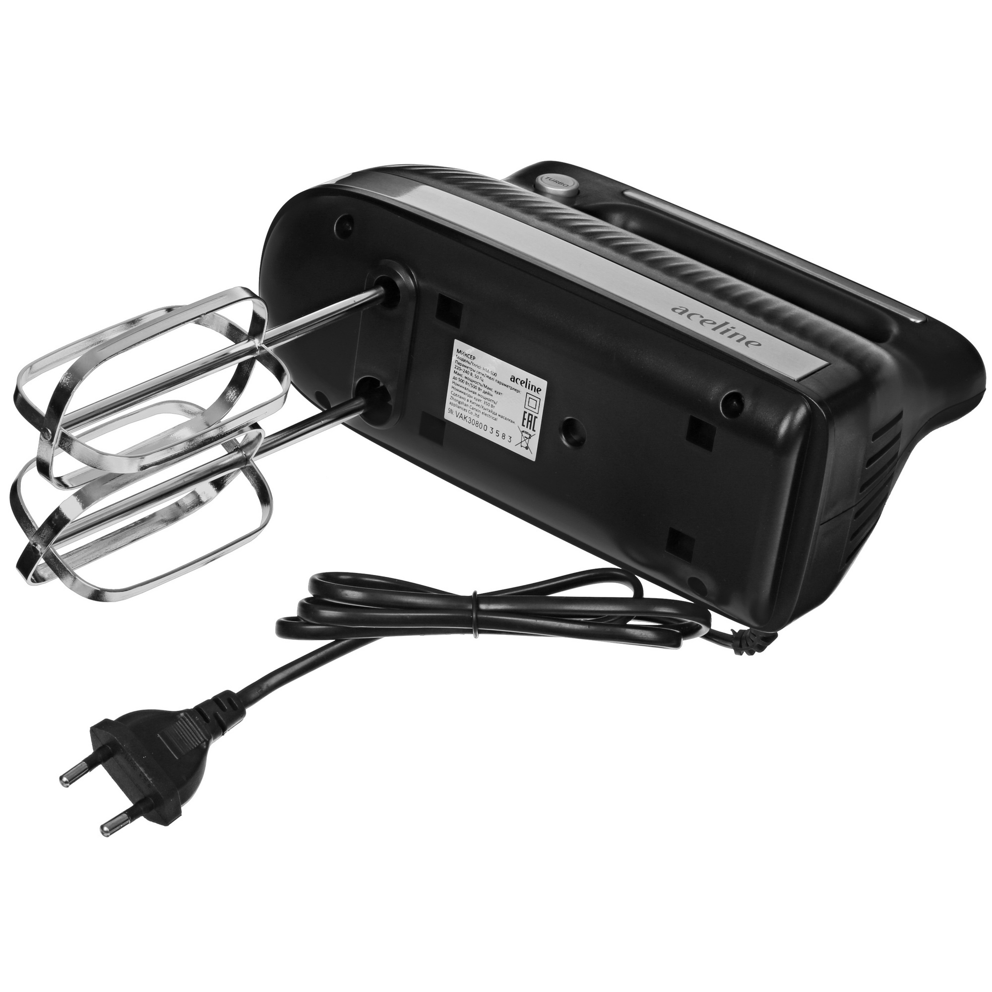 5099950 Миксер Aceline HM-500 черный STDN-0052545 - Вид №5