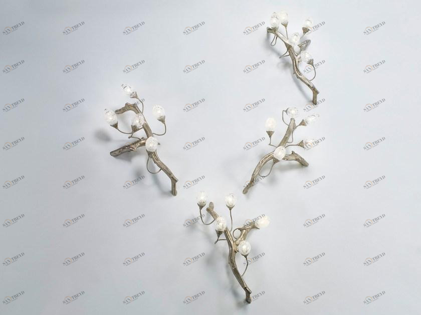 Serip Бра ручной работы из бронзы Lotus Ap1474/5 l/r