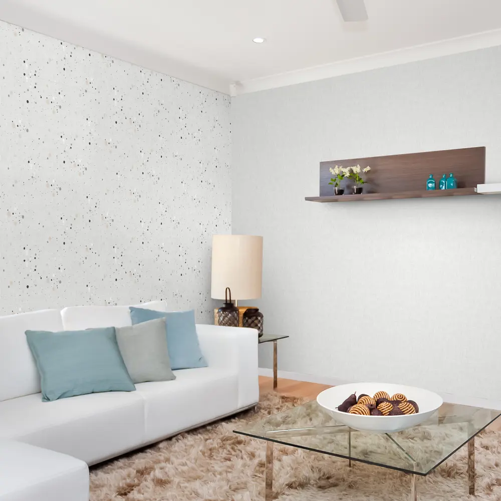 Обои флизелиновые Ateliero Goroshek бежевые 1.06 м At283751Э STLM-2145755 - Вид №3