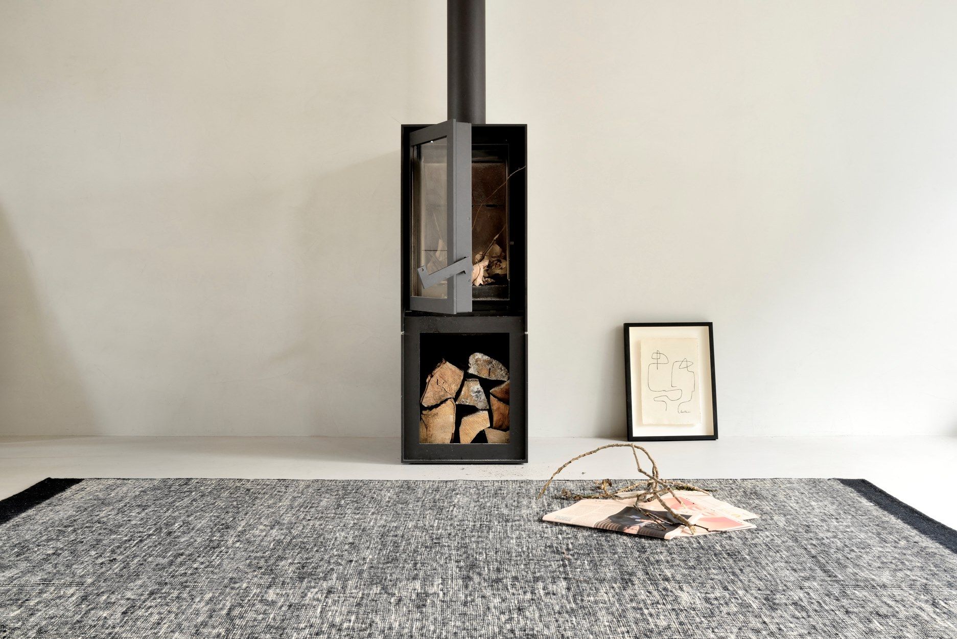 Прямоугольный ковер ручной работы из шерсти Ethnicraft Предметы первой необходимости ARCH-00132879 - Вид №3