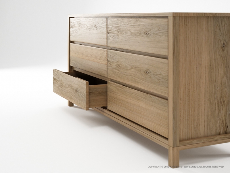 115_269 Комод с 6 ящиками Karpenter Solid - Вид №2