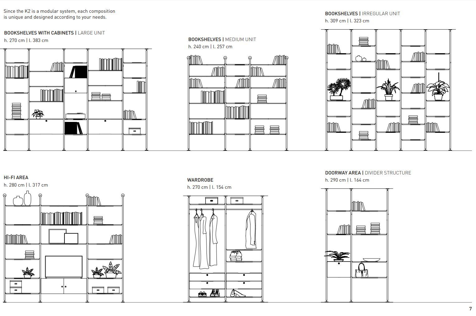 Алюминиевая секционная двухсторонняя полка KRIPTONITE K2 ARCH-00152841 - Вид №14