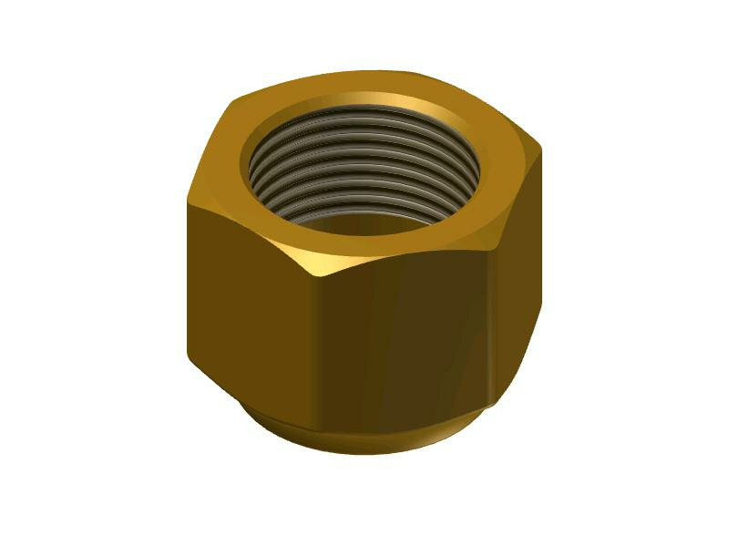 Danfoss Гайки и адаптеры для клапанов T2/TE2 и клапанов TE 5 - 55 Адаптор под пайку для Т2/TE2 068-2061  - Вид №6