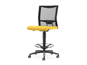 Офисное кресло с сетчатыми колесами для рисовальщика с 5 спицами