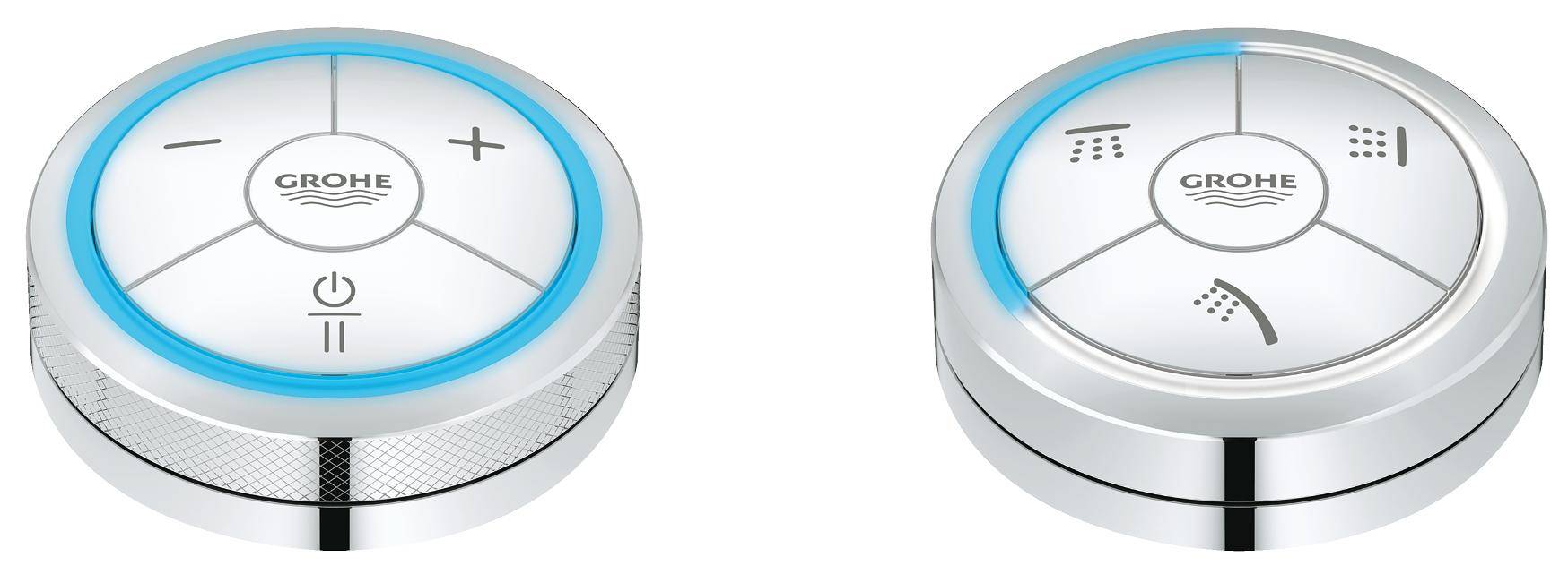 36295000 Электронная панель управления и переключатель для душевых систем Grohe F-digital хром