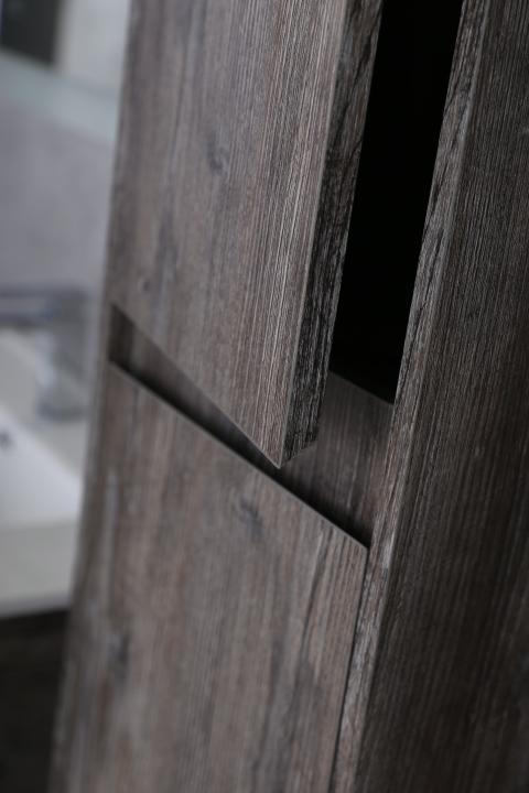 Шкаф подвесной, с двумя распашными дверцами с доводчиками BelBagno KRAFT-1600-2A-SC-PP-L  - Вид №5