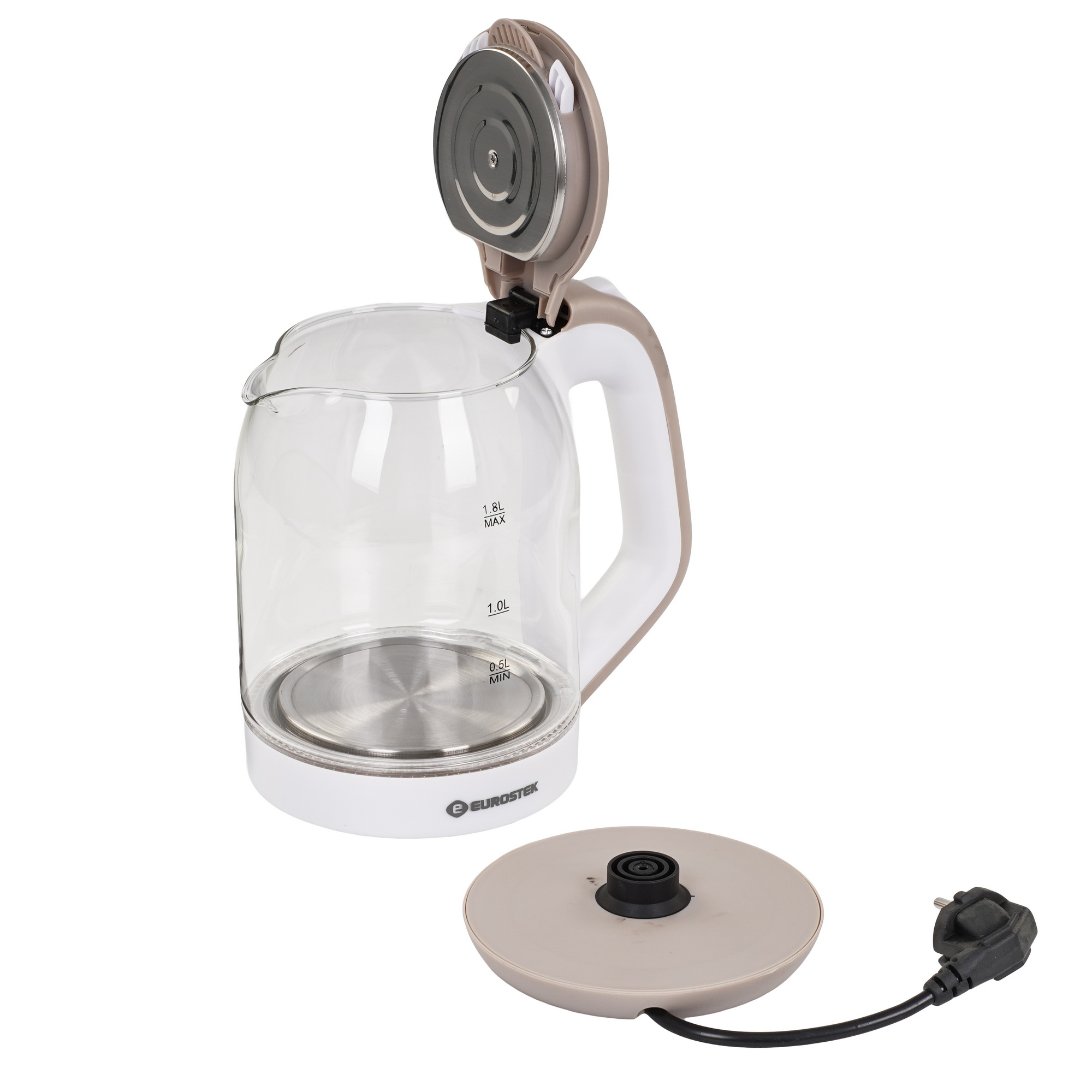 9254723 Электрочайник Eurostek EEK-3014 бежевый STDN-0148461 - Вид №4