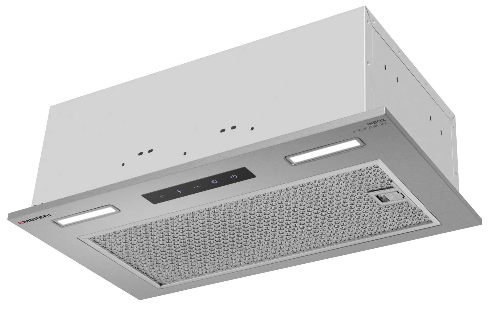 9270634 Вытяжка полновстраиваемая Meferi INBOX52IX SENSOR COMFORT серебристый STDN-0068858 - Вид №2