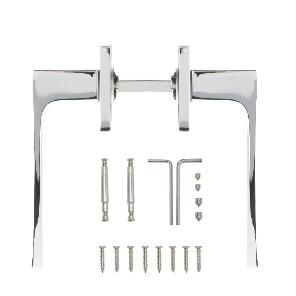 Дверные ручки Armex H-30110-А-СR без запирания цвет хром STLM-2051812 - Вид №1